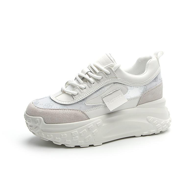 

Thick-soled inner height-increasing shoes women s spring new versatile, small and lightweight casual travel shoes 40