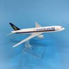 16/20cm Diecast Metal Aircraft Model, Singapore Airlines B777 B747 A380 Airplane Plane Model Toy for Display Collection