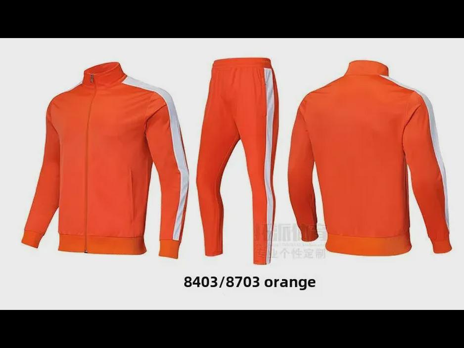 Unisexové fotbalové tréninkové soupravy - S dlouhým rukávem, Jednobarevné sportovní bundy pro dospělé a děti, Ideální na jaro a podzim