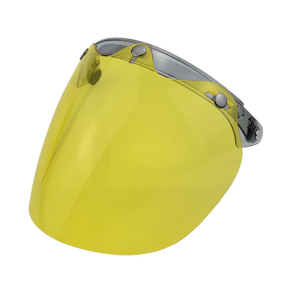 3-Snap Shield for Motorcycle Helmet
