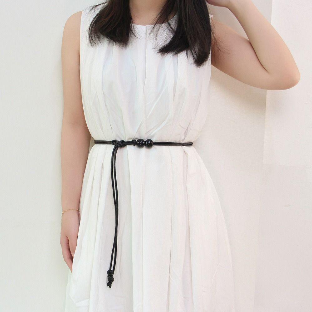 Luxury Design Adjustable Slim Belt for Women Decorative Dress Sweater Coat Matching
