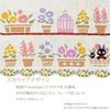 Marushin Face Studio Ghibli Delivery Favorite 34 x 1005036300 Towel, "Kiki's Service" Jiji, Flower, 80cm, 100% Cotton,