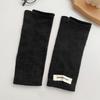 Pure Color Long Wrist Gloves Arm Warmers Wrist Sleeves Street Style Elbow Mittens  Women Wear