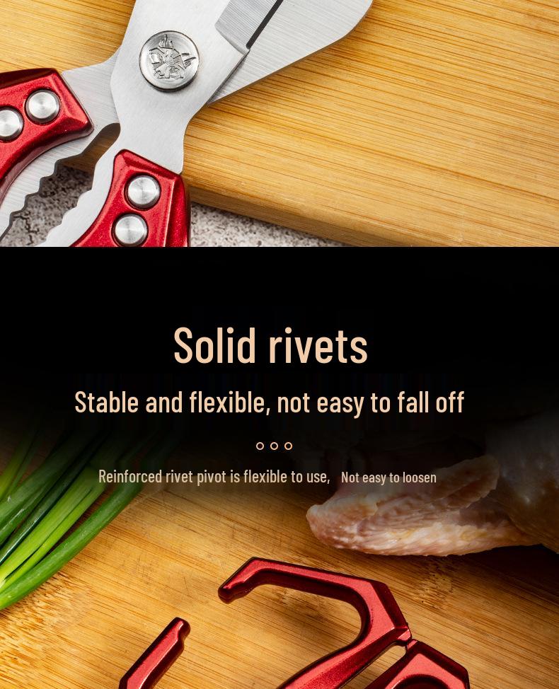 New Hot-Selling Multi-Functional Chicken Bone Scissors with German Diamond Cutter Head for Enhanced Kitchen Use
