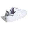 Adidas Originals J Comfortable Durable Low-Top Skate Shoes Kids Sneakers White Silver FW0745