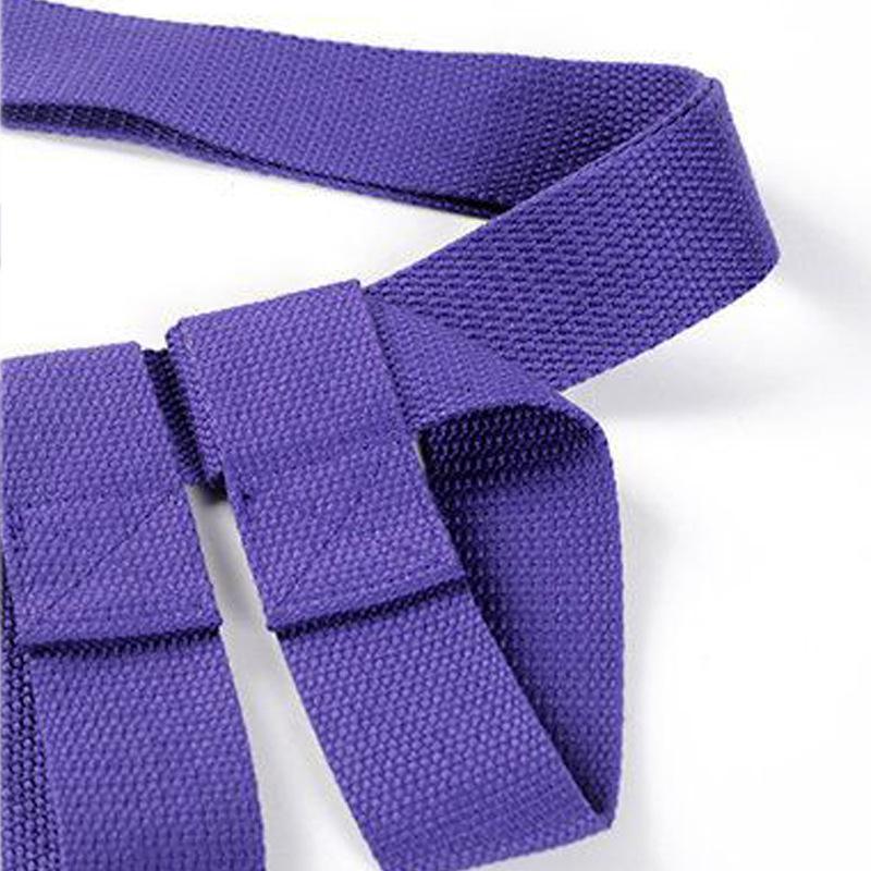 Yoga Strap Athletic Shoulder Strap Yoga Mat Storage Belt Bundle Rope Adjustable Size Fitness Gym Exercise Rope 160cm38cm