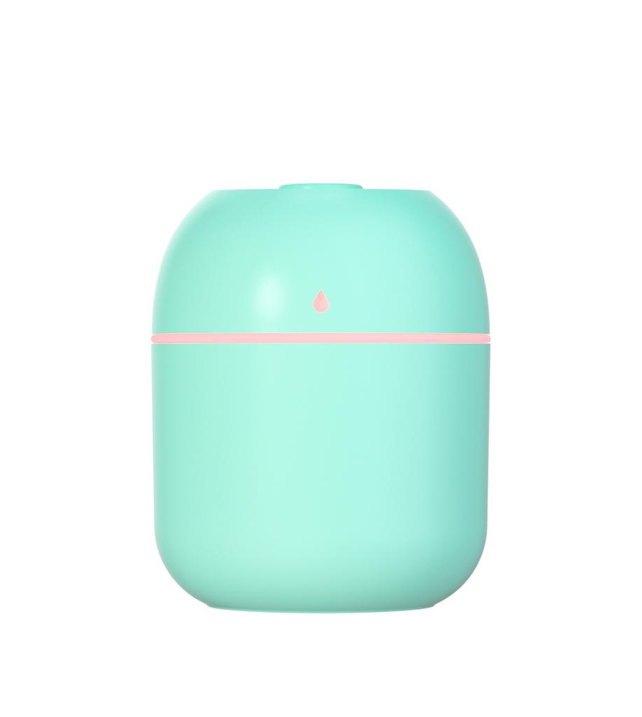 Portable Usb Car Humidifier 220ml Mini Aroma Diffuser Led Silent Air Purifier Humificador For Bedroom Home Car Accessories