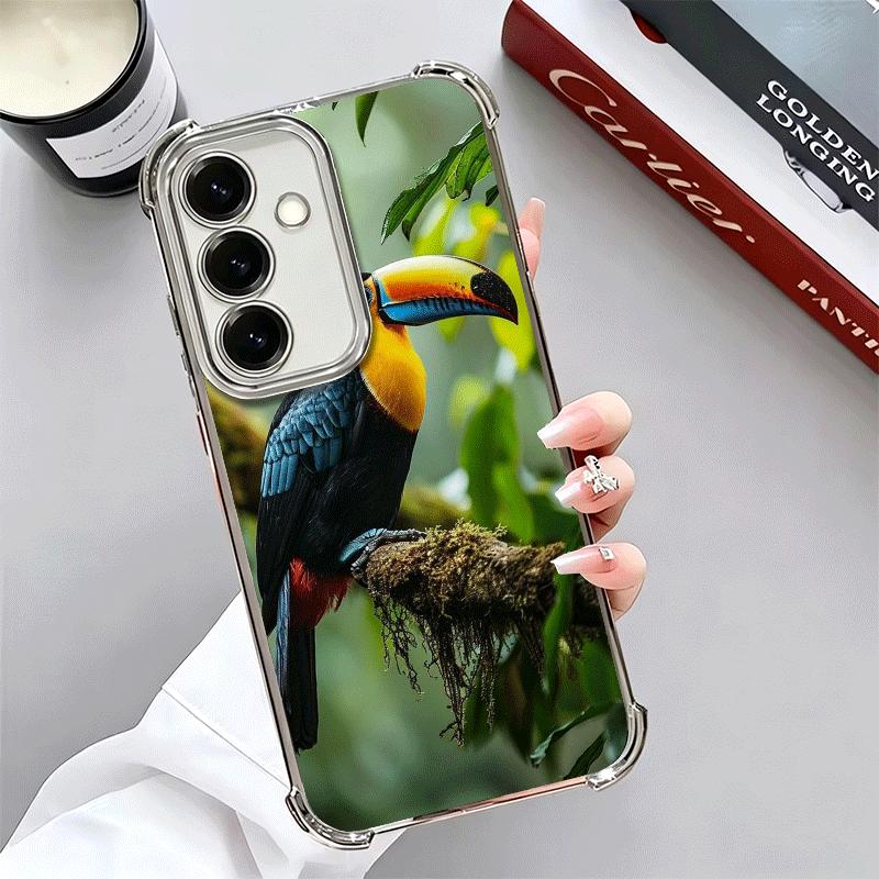 

Tropical Toucan Soft Phone Case For Samsung A17 A27 A07 A37 A57 A16 A56 A15 A55 A14 A54 A13 A53 A26 A36 A25 A35 A24 A34 A23 A33 Samsung A25