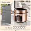 Midea 5L Electric Pressure Cooker CN plug (adapter included)