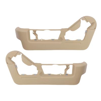 2PCS Seat Track Cover Abrasion Proof Front Seat Housing Trim Bezel Panel Replacement for Mark LT