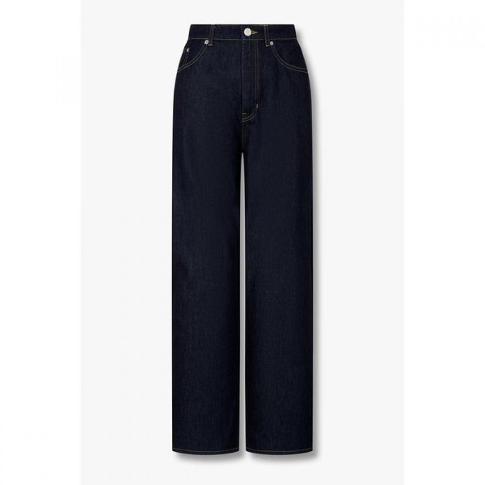 Studio Tomboy Denim Backbanding Pants  9176262981ar 55 (indigo)/One size