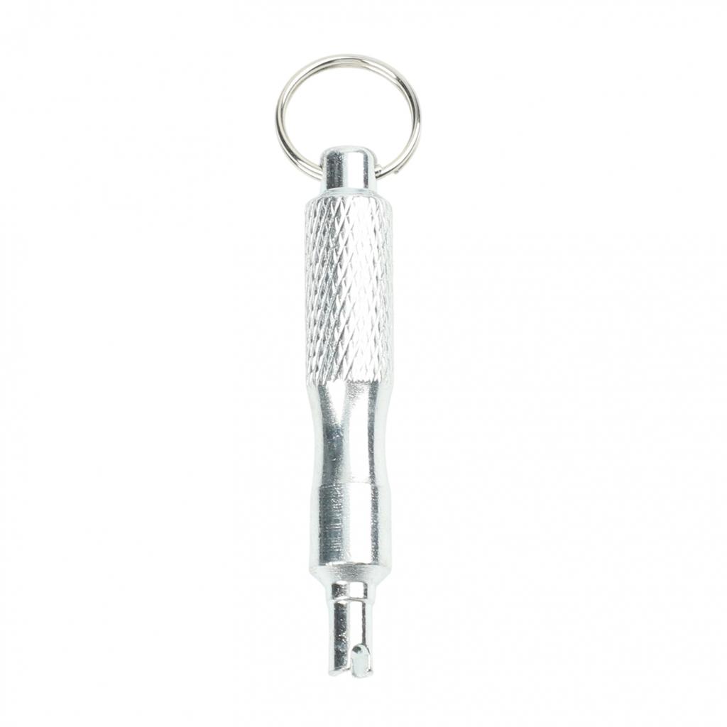 Aluminum Alloy Valve Core Wrench Compact Size Quick Operation