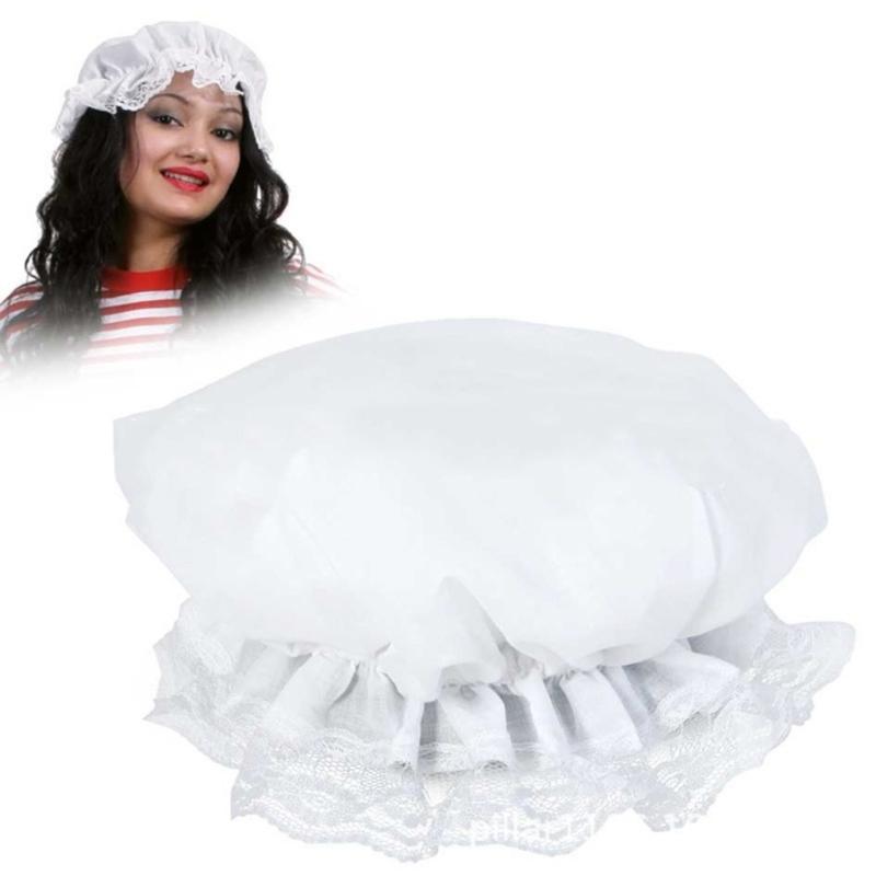 Breathable Cosplay Baby Lace Bonnet for Maid Wear Comfort Hat for Lady Maid Outfit Hair Ornament Perfect Cosplay Accessory