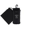 OneTigris MOLLE Glasses Hard Case Sunglasses Case with Glasses Cleaning Cloth Easy To Carry (Black)