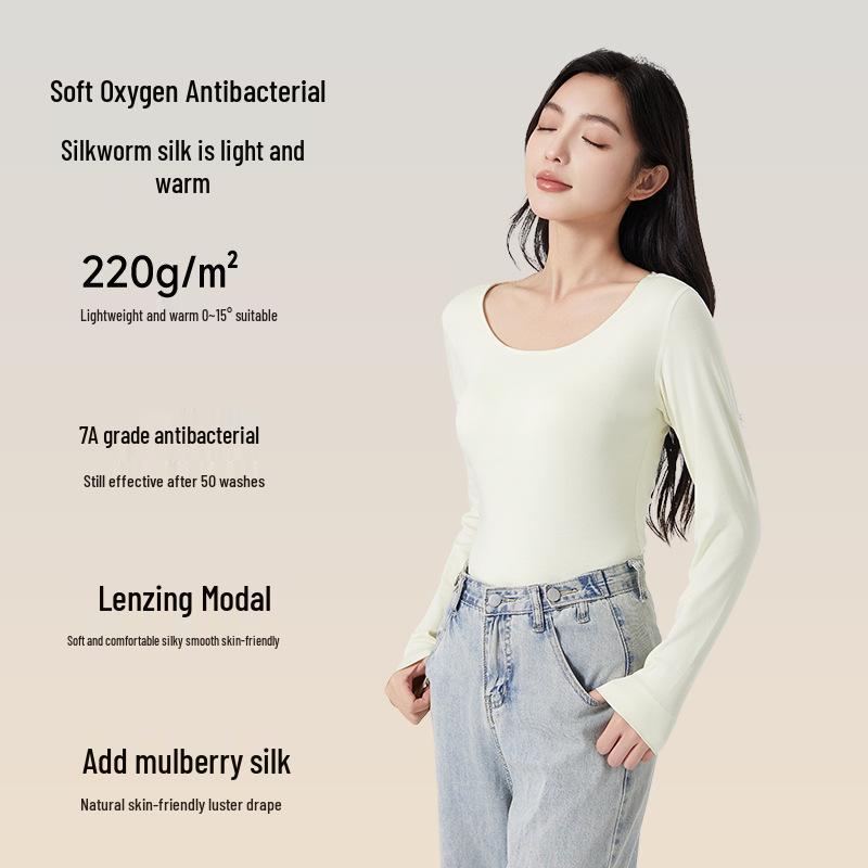 Women’s Autumn Modal Antibacterial Base Layer Top