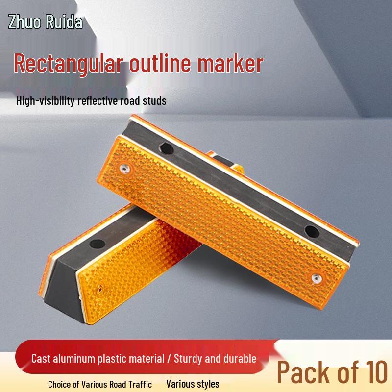 Rectangular Reflective Road Marker