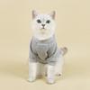 Yousheng Pet Sweater Round Neck Solid Color Thickening Cat Dog Knitwear Sweater for Autumn