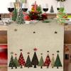 Bohemian Strip 1 Christmas Tree Table Runner Tablecloth Holiday Decoration Day Indoor And Outdoor Party Supplies Seasonal Celebr