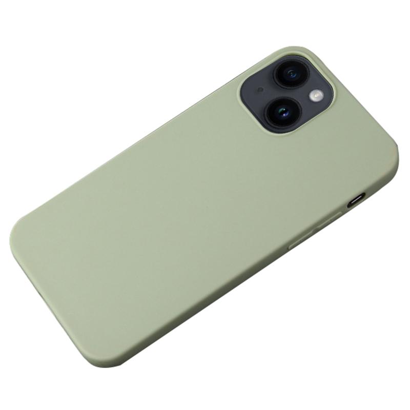 For iPhone 15 Matte Textured TPU Shell Shockproof Protection Mobile Phone Case