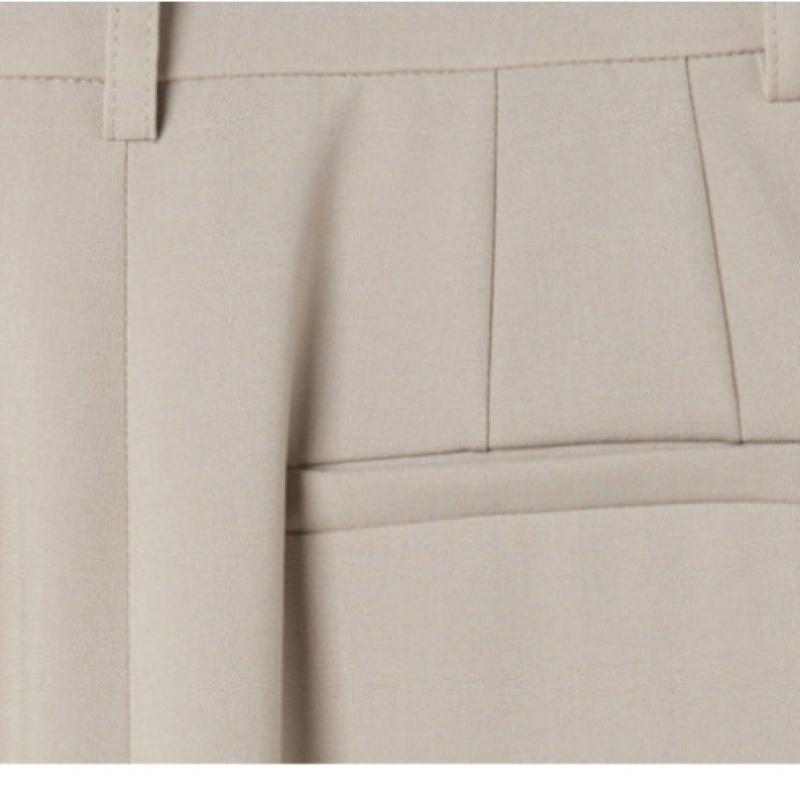 Ea S miSS Set-up cu un singur pense Pantaloni drepți SwSSlp12010 Be