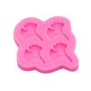 Multiple Leaf Silicone Mold Ginkgo Leaf Four-leaf Clover Turtle Back Leaf Maple Leaf Cake Decoration