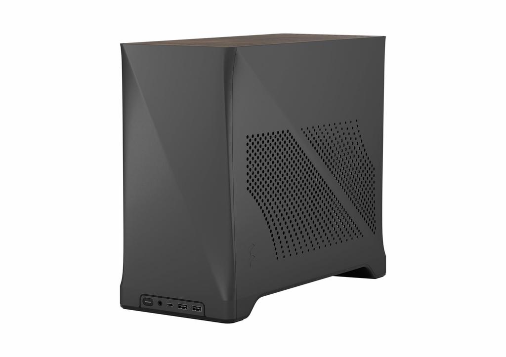 Fractal Design Era 2 Charcoal Gray Mini Tower PC Case Compatible Charcoal Gray CS8564 Mini-ITX FD-C-ERA2N-02