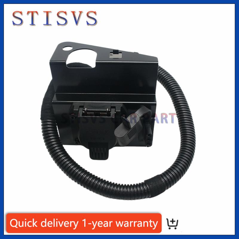 Car Trailer Tow Wiring Harness Plug with Connector & Mounting Bracket For Ford F250 F350 Super Duty Pickup YC3Z-13A576-CA