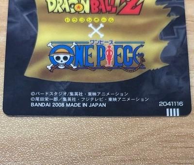 40th Anniversary Dragon Ball One Piece Wafer Card Shonen JUMP Rare F S
