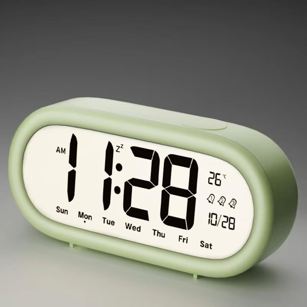 1PC Large Screen Desktop Clock Digital Display Smart Electronic Clock Home Decor