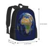 Map Of Africa Hot Sale Schoolbag Backpack Fashion Bags Map Africa Globe Safari Fun