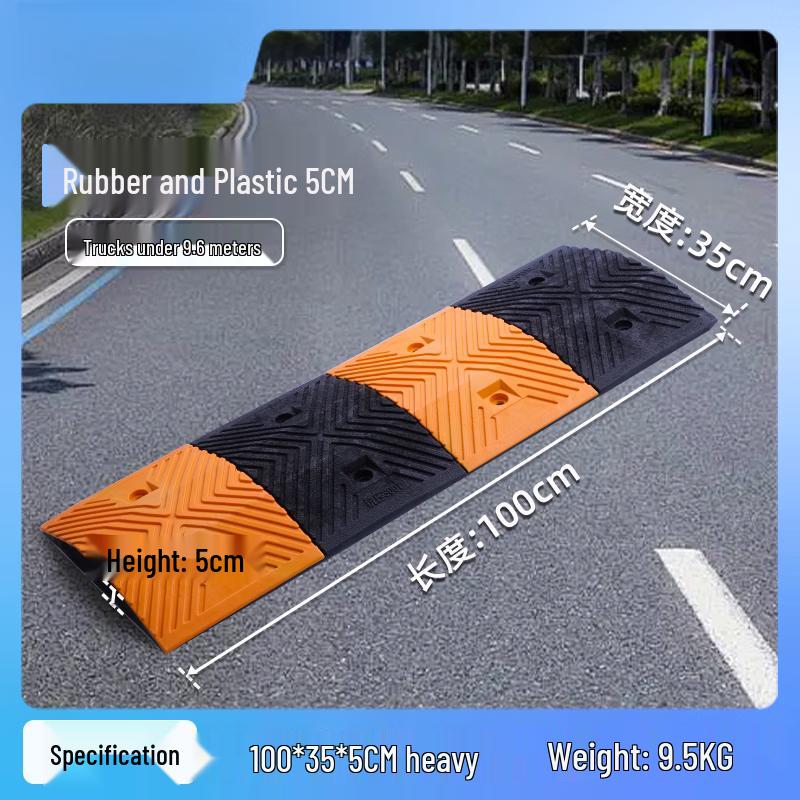 Durable Rubber Speed Bump