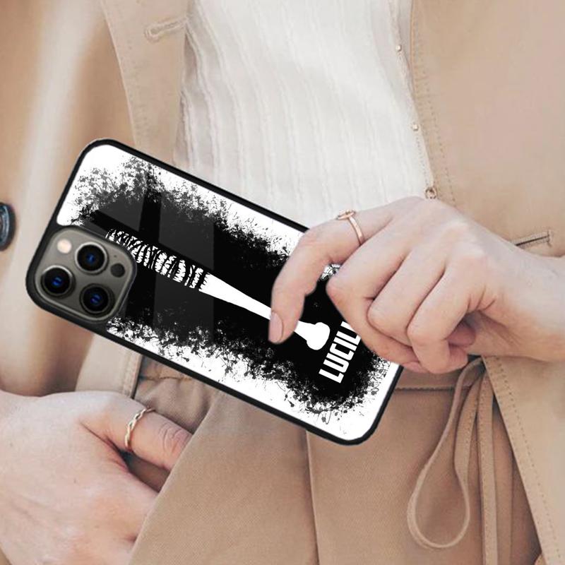 The Walking Dead Negan Magnetic Phone Case For APPLE iPhone 17 Air 16 14 13 12 Pro Max 15 Plus Wireless Charge MagSafe Cover