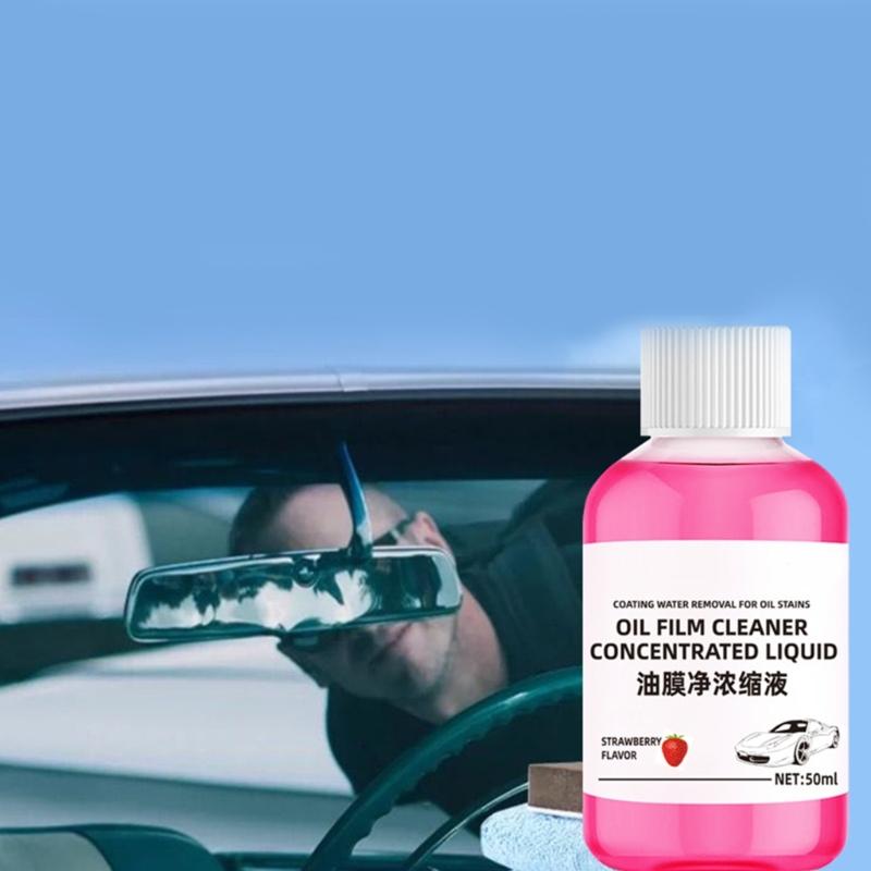 Car Glass Oil Film Remover Glass Polishing Compound Windshield Cleaner Windshield Window Cleaner