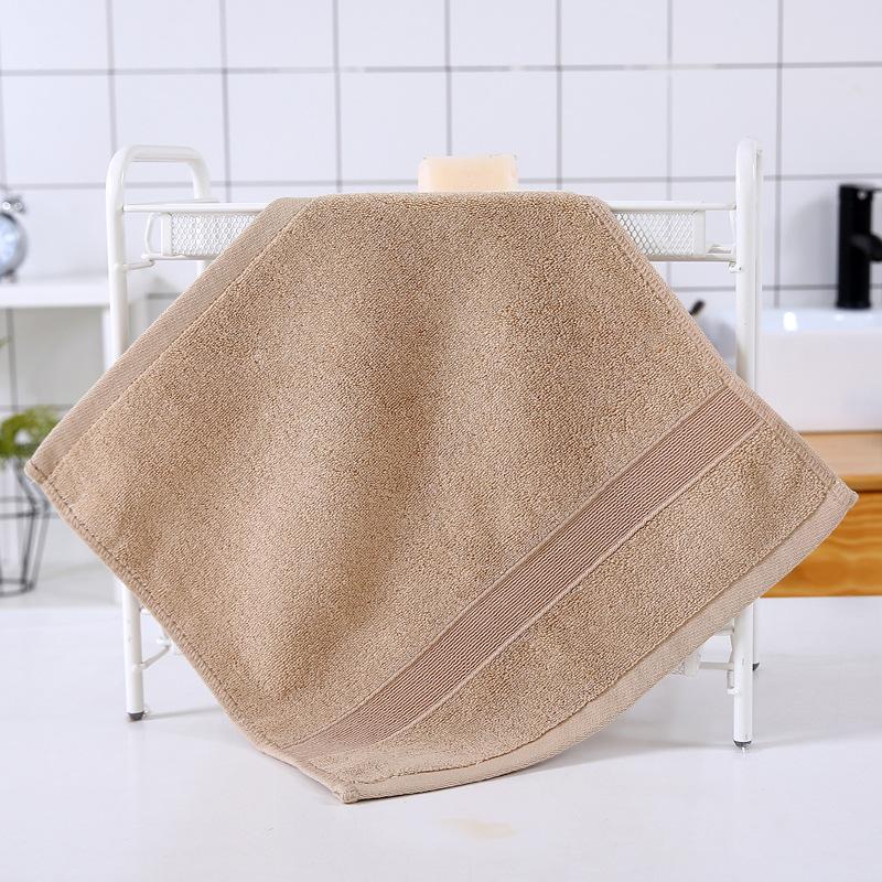 Cotton Plain Color Broken Towel Bath Towel Square Towel
