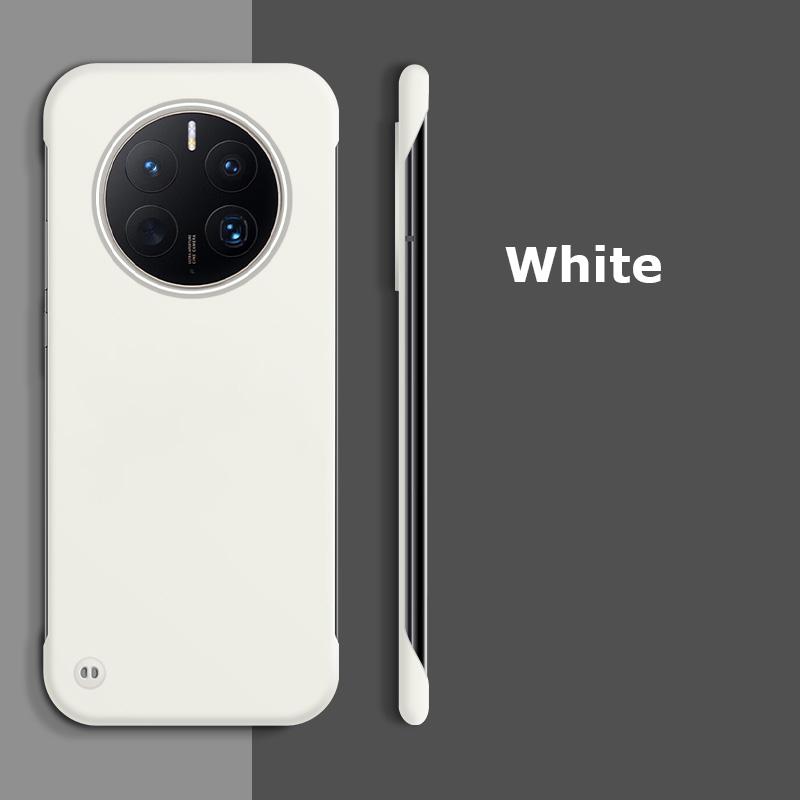 

Ультратонкий безрамный матовый чехол для ПК с защитой от отпечатков пальцев для Huawei Mate 50 50E 40 40E 30 30E Pro Plus, противоударный чехол-накладка Mate 50 Pro белый