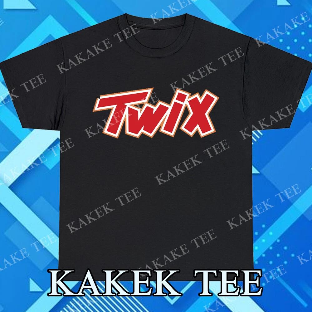 Новая футболка с логотипом Twix Смешная Размеры от S до 5XL XXL
