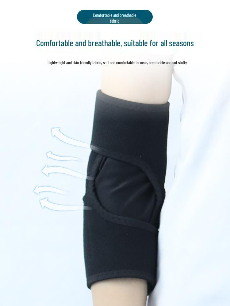 Unisex Sports Elbow Pads: Breathable Protective Sleeves for Fitness and Badminton, Provide Joint Support and Warmth