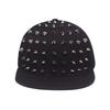 Adjustable Rivet Flat Hat Sunshade Baseball Cap Casual Hip Hop Hat Unisex