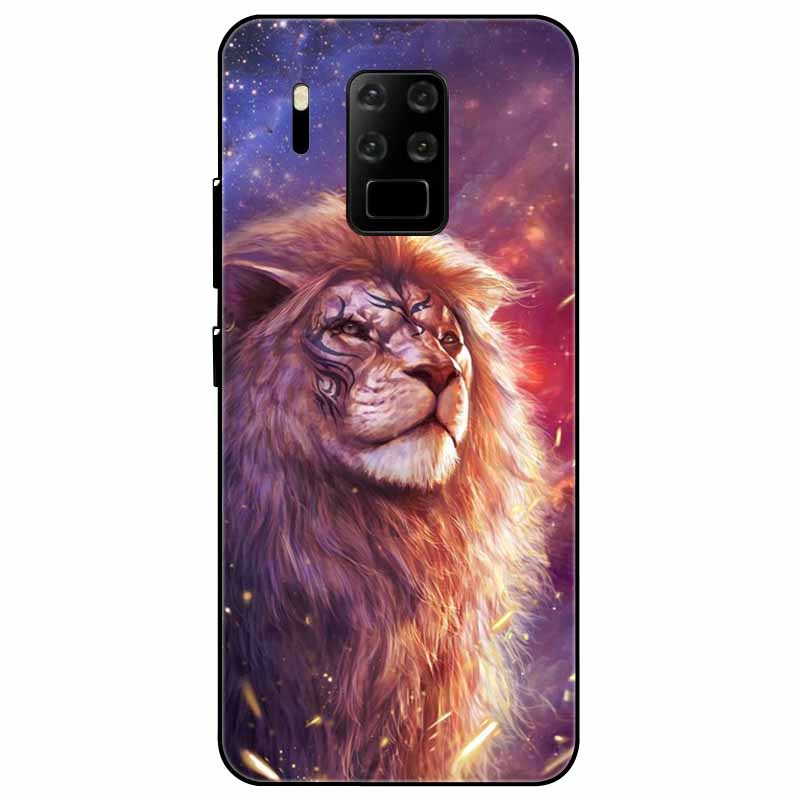 For OUKITEL C18 Pro C21 C21Pro Case Silicone Black Soft Protector Funda Capa for OUKITEL C21 Pro C18 Pro Cover TPU Cartoon Cover