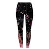 Women's Casual Fashion Outdoor Halloween Printed Slim Elastic Yoga Pants Cropped Pants