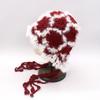 Rabbit Fur Knitted Hairy Pullover Hat Female Winter Western Sichuan Travel Photo Show Face Small Ear Hat Tide