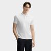 Fila White Fashion Versatile Casual Simple Comfortable Knitted Short Sleeve Polo Shirt Men Polo Shirts F11M523108F-WT