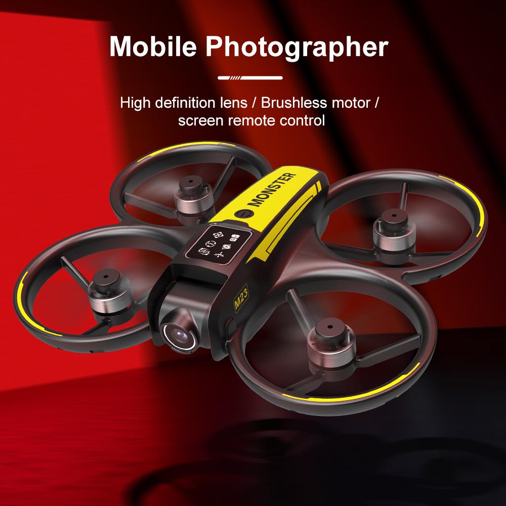 New 2025 M23 Drone Professional 4K Dual Lens with Screen Control 360 Degree Stunt Flip One-Button Take-off and Landing