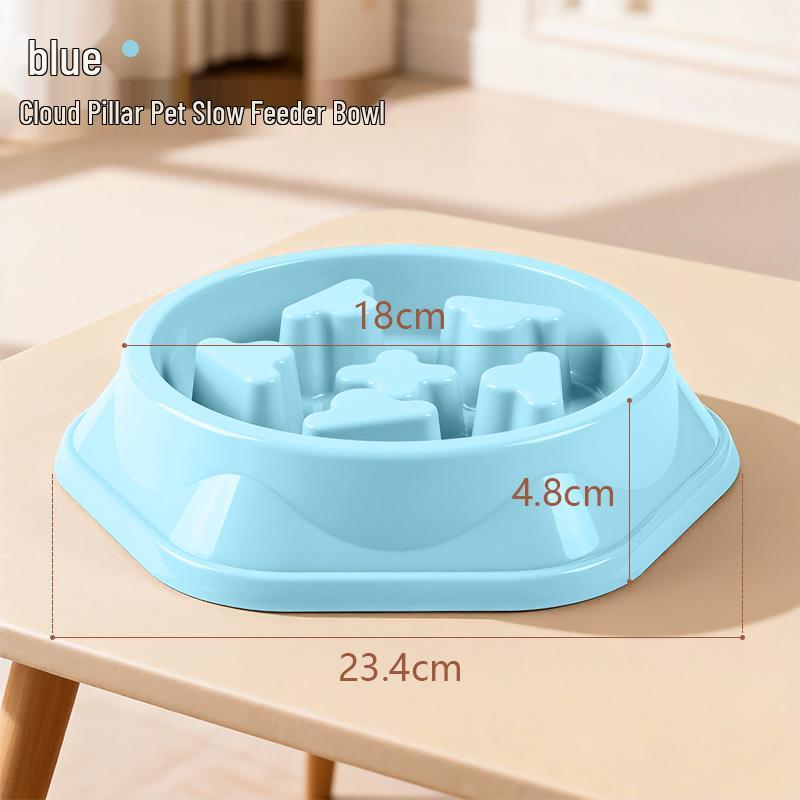 Pet Slow Feeder Anti-Choke Dog Bowl