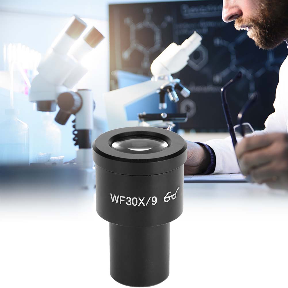 GWF001 wf30X 9 23.2mm Wide Angle Eyepiece Focal Length Microscope Ocular Lens 9mm