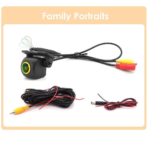 Smartour Parking New CVBS Switch AHD 720P Car Rear View Camera 170 Degree Fisheye Golden Len Front View for Focus Toyota Kia BMW