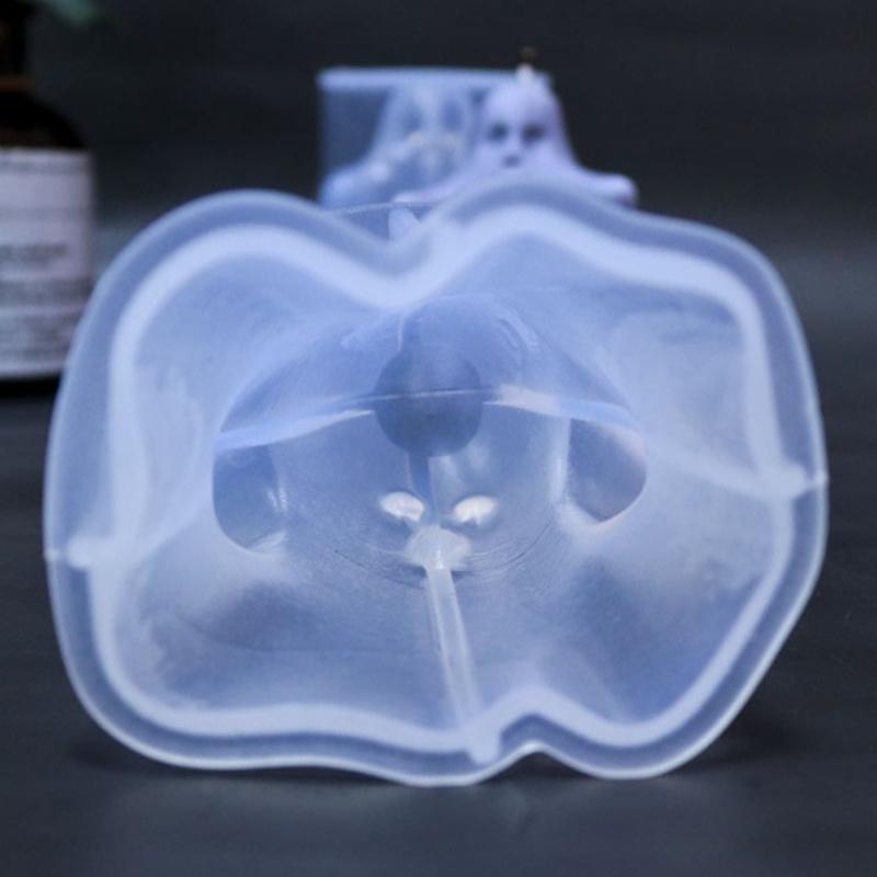 3D Ghost Silicone Candle Mold Multi Style Spectre Soap Resin Mould Plaster Festival Gift Halloween Decoration