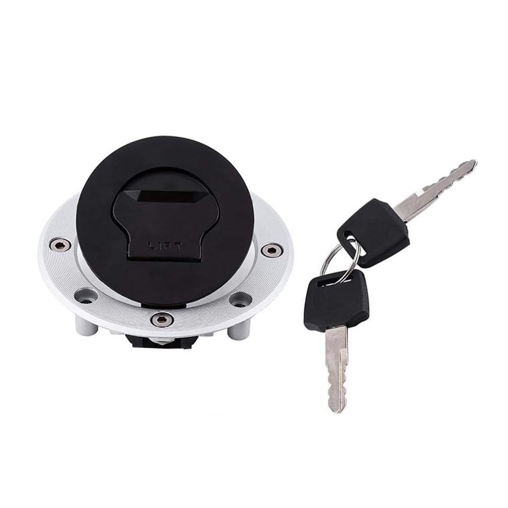 Anti Theft Fuel Tanks Cover & Ignition Switch Lock Motorcycle Gas Caps  & Ignition Lock Set for SV650 SV1000 GSF1250