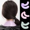 Silicone Stylist Cutting Collar Hair Dyeing Shawl Waterproof Neck Cape Wrap Cover Barber Hairdressing Hair Coloring Accessories