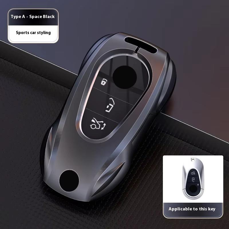 

For Mercedes Benz W204 E300L C260L Glc A200L C200 Gla Glb Gle350 Remote Car Key Case Cover Fob Sports Car Style Accessories